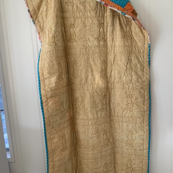 Blanket colorfully Homemade - Picture 3 of 5